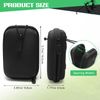 Anglekai Golf Rangefinder Hard Shell Case, Hard Golf Rangefinder Case Universal Range Finder Carry Bag for Most Rangefinders (Black)