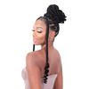 Freetress Que Synthetic Braid - 3X PROFESSIONAL PRE-STRETCHED 28 (1B Off Black)
