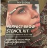 Perfect Eye Brow Stencil Kit Taupe/Light &Dark Brown-Waterpro
