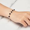 Philip Jones Black Onyx Gemstone Bracelet