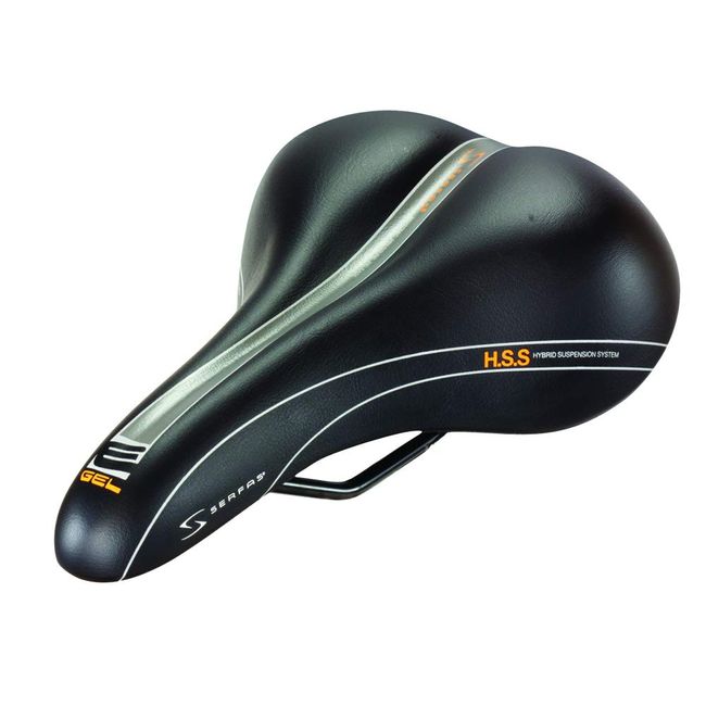 Serfas E-Gel Men's Bicycle Saddle