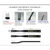 DUJINDENT Orthodontic Toothbrush for Braces [2 Packs] V Trim Cutting Dupont USA Bristles Braces Toothbrush for Brackets and Wires Cleaning (Ortho Compact 20 Extra Soft, 2 Pack)