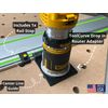 ToolCurve's Guide Rail Adapter Compatible with Dewalt Router - Made in USA