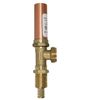 1 Pc XFITTING Washing Machine Stop Valve, 1/2" Pex B x 3/4" MHT, Red