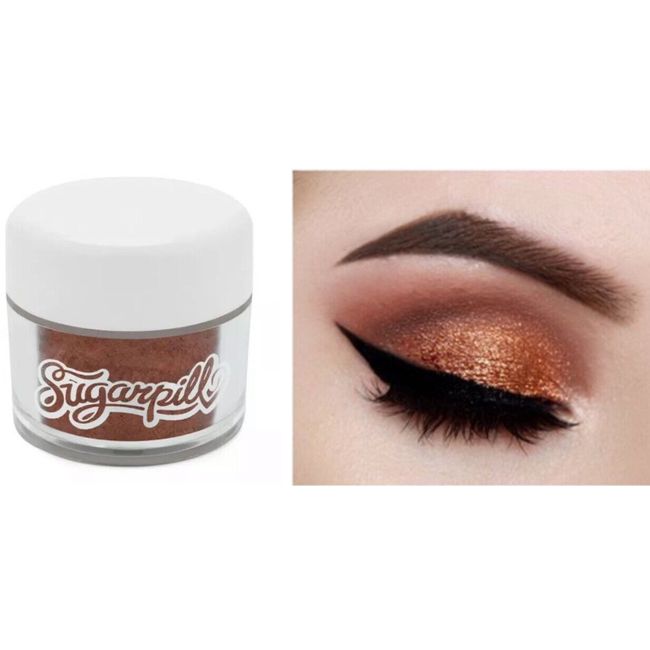 Sugarpill Cosmetics PENELOPE Metallic Copper Sparkle Loose Pigment Eyeshadow NEW