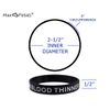 Max Petals 5 Pack - Blood THINNER Silicone Bracelet Wristbands