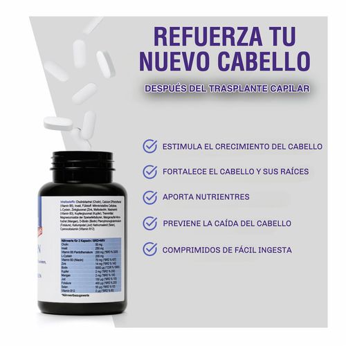 Evocapil Plus Tablets for Hair Loss and After Hair Transplantation with Biotin and Selenium (1)
