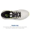 Brooks Men’s Ghost Max Cushion Neutral Running & Walking Shoe - Grey/Black/Sharp Green - 11 Medium