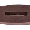 Shires Rubber Rein Stops in Brown onesize