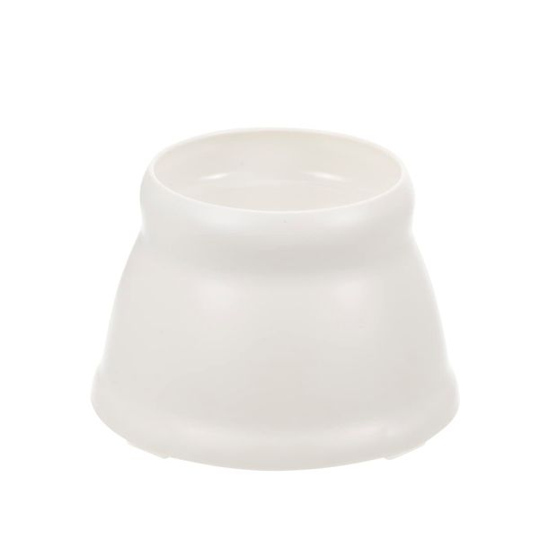 Richell Ecole Spill Resistant Leg Dish SS White