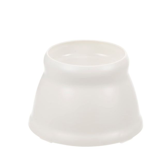 Richell Ecole Spill Resistant Leg Dish SS White