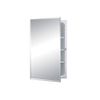 Jensen 1459 Horizon Frameless Single-Door Recessed Medicine Cabinet