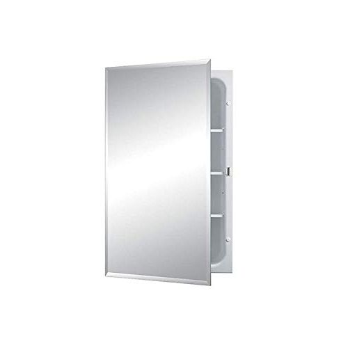 Jensen 1459 Horizon Frameless Single-Door Recessed Medicine Cabinet