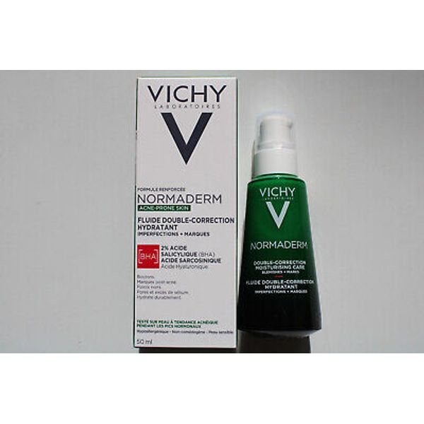 Vichy Normaderm Double-Correction Moisturizing Care Fluid 50ml blemishes+marks