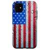 iPhone 11 American Flag Design Water Drop Pattern Phone Case