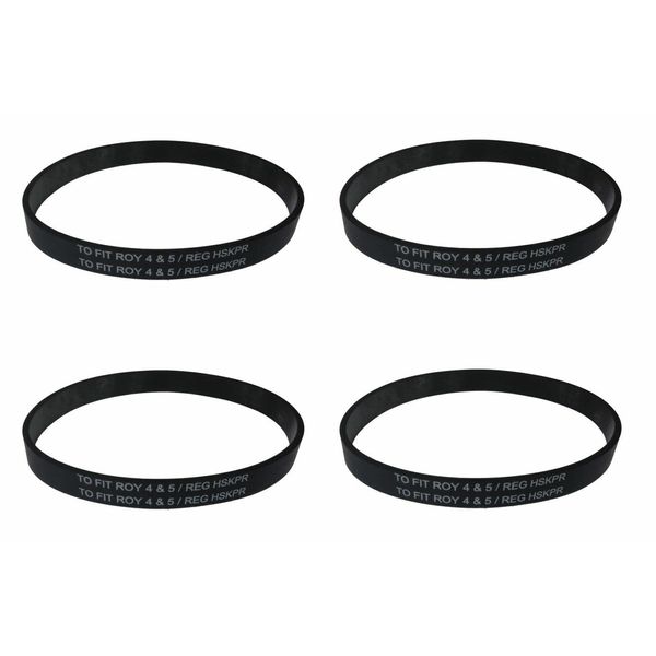 for Regina Upright Vacuum Cleaner Belt 4 Pack for Fits All - Belts, V-Belts, Spare Parts for Lawn Mowers, Vacuum Cleaners, Power Tools and More