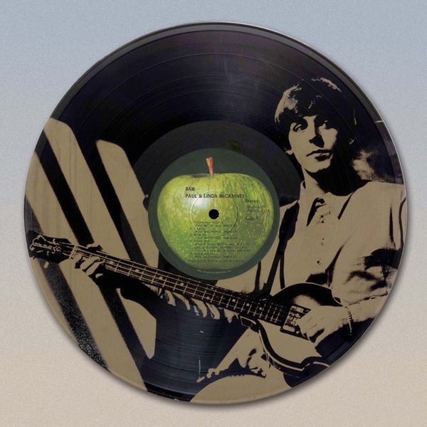 Paul McCartney Beatles RAM 12" LP Record Laser Etched Ready Wall Art