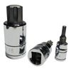 Spline Bit Driver Set for Socket Bits (1/4", 3/8" and 1/2" Drive)
