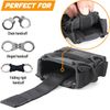 Outdoor Tactical Open Top Handcuff with Clip Strap Shackle Handcuff Case Holster
