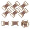 Beavorty 50pcs Clips Stretch Metal Clasps for Compression Support for Crepe Reusable Replacement Fasteners