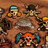 One Piece Mystery Pin Badge CDU Containing 12 Blind Boxes