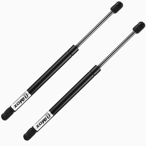Qty (2) SE180P30 18 inch 30LB/133N Gas Strut Shocks Spring Lift Supports for Leer Camper Shell Window, Snugtop Truck Topper Door, RV Cabinet Door, Tool Box Lid, Boat Storage, and Toy Toolbox Cover