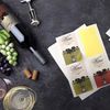 100 Sheets Multi Purpose A4 White MATT Self Adhesive/Sticky Back Label Home Desktop Compatible Printing Paper