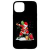 Pickleball Christmas Santa Playing Pickleball Dabbing Player Case for iPhone 15 Plus