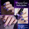 Cat Eye Nail Polish Quick Dry Glitter Nail Polish (03)