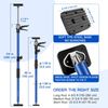 4PK Support Pole,Steel Telescopic Quick Adjustable 3rd Hand Support System, S...