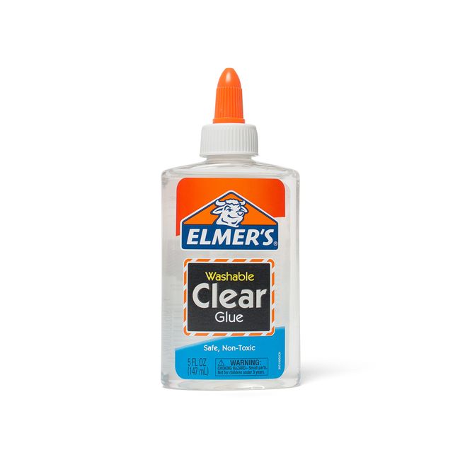 Elmer's Washable School Glue, 5 Ounces, Clear