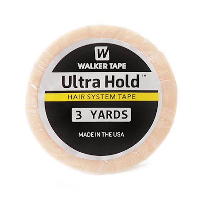 1x EWANTO Haarsystem Klebeband Ultra Hold 275 cm x 8 mm Walker Tape Ultra Hold für Perücken Haarsysteme Haarteile Toupets und Extensions Wig Tape Perücken Klebeband für Haarverlängerungen