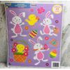 Happy Easter-Turn Me Over 23 Clings Window Clings-Easter Day-ShipN24Hours