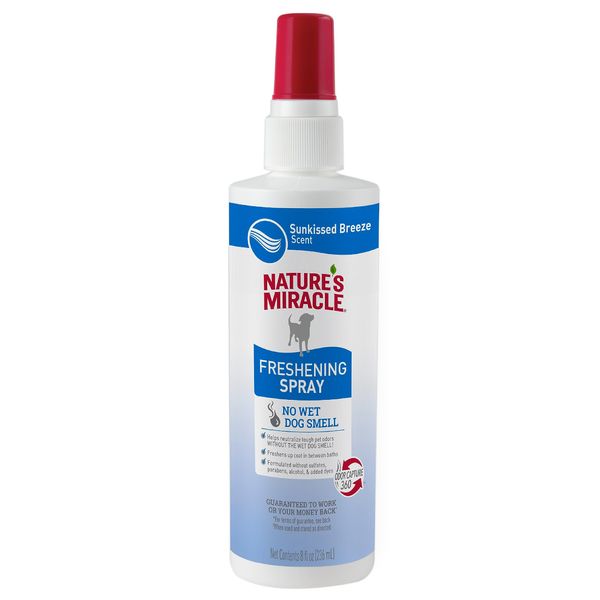 Nature's Miracle Freshening Spray, Sunkissed Breeze Scent, 8 fl oz