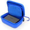 CASEMATIX Carry Case Compatible With DJI Mic 2 Wireless Microphone System While in Charging Case, Blue