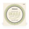 D'Addario Soprano Ukulele Strings, Clear Nylon, EJ65S, 4-String Set, Pack of 1