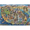 Educa Puzzle. New York City Map 500 Teile