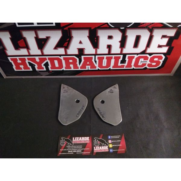 Lowrider Hydraulics, B Body REAR UPPER trailing Arm mount plates  *(2 Pcs)