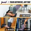 NordStick Nordic Hamstring Curl Strap - Original Nord Stick Exercise Set for ...