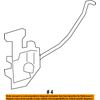 Toyota Trunk Lock Actuator Motor - 64610-33080