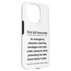First Aid Instructor Case for iPhone 15 Pro