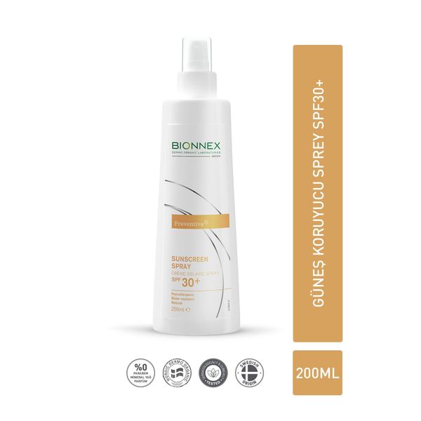 Bıonnex Preventiva Sunscreen Spray Spf30+ 200 Ml