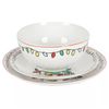 Peanuts Snoopy Holiday Christmas 18-Piece Ceramic Dinnerware Set New In Box