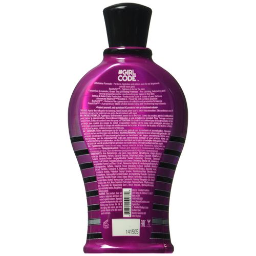 Devoted Creations Girl Code Airbrush Bronzer Lotion, 12.25 Fluid Ounce