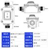 GLOWZEN Waterproof Switch Power Switch 16A-20A/12V-24V Double-Sided Entry & Exit Line Rocker Switch (with LED Light)