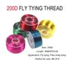 200 Denier Un-waxed Fly Tying Thread /Floss 25 Pc set w/ storage box ~ Free Ship