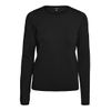 Veromoda Pullover mit Rundhalsausschnitt, gepunktet, Schwarz , S