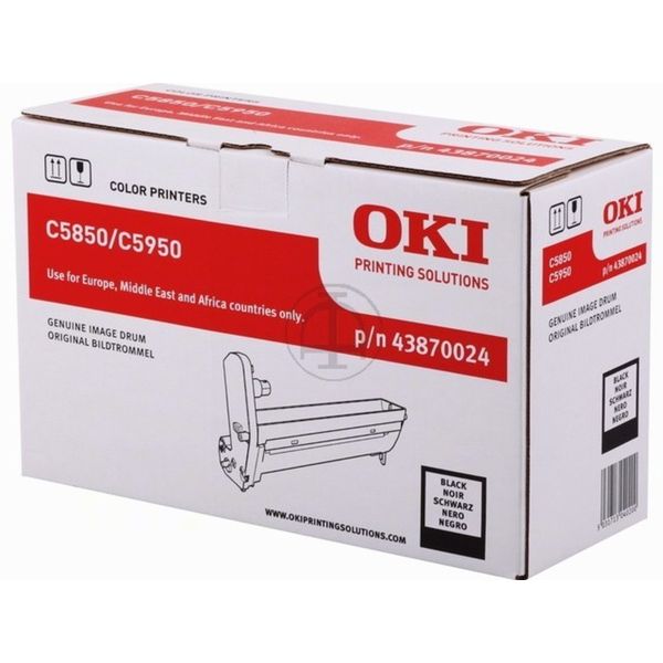 OKI MC 560 Plus (43870024) Original Imaging Drum Black 20,000 Pages
