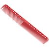 YS-Park Y S 339 Professional Fine Cutting Hair Comb Red