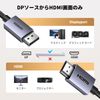 UGREEN DisplayPort to HDMI Cable Aluminum 2m